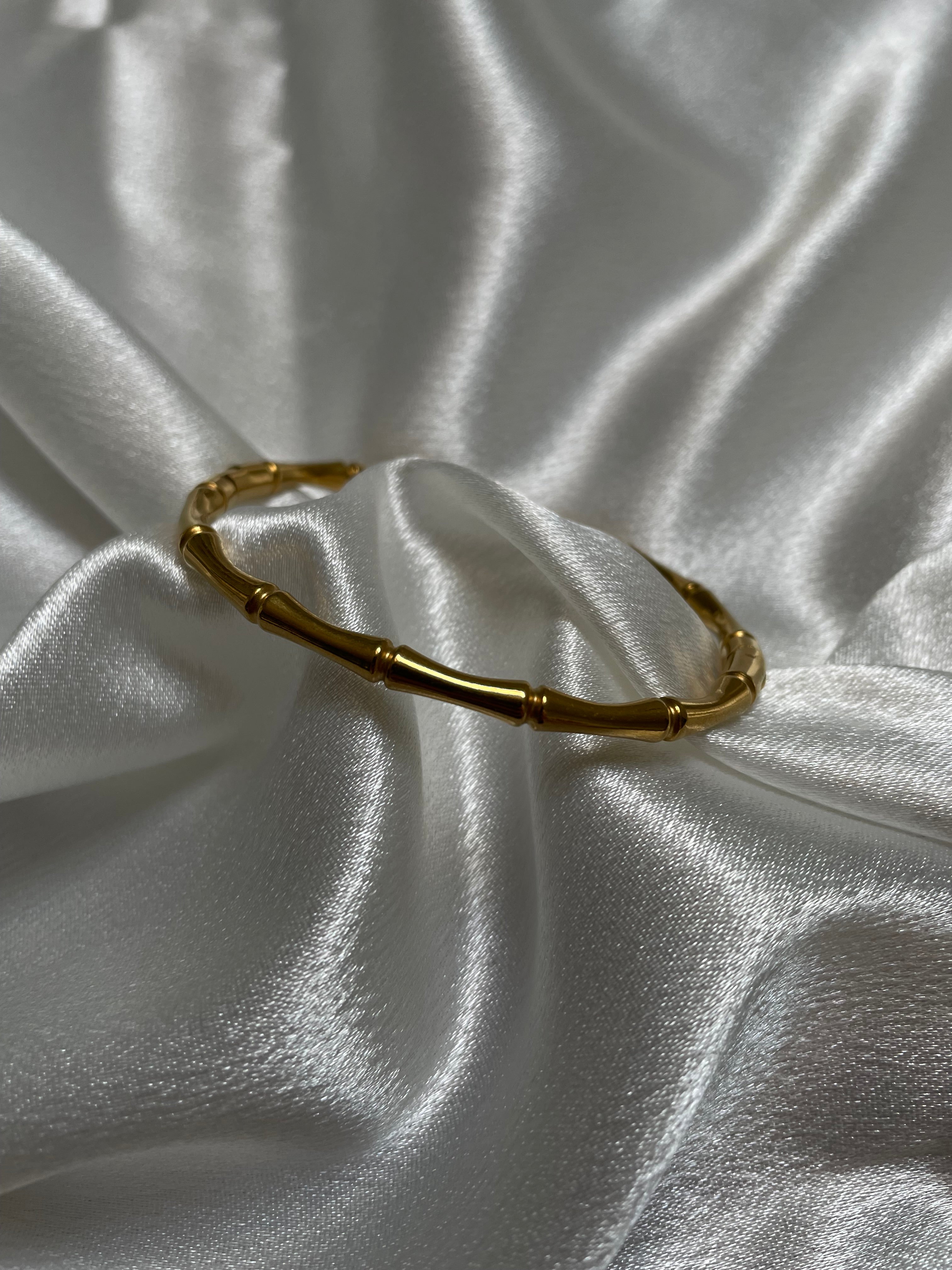 Bamboo Gold Bracelet