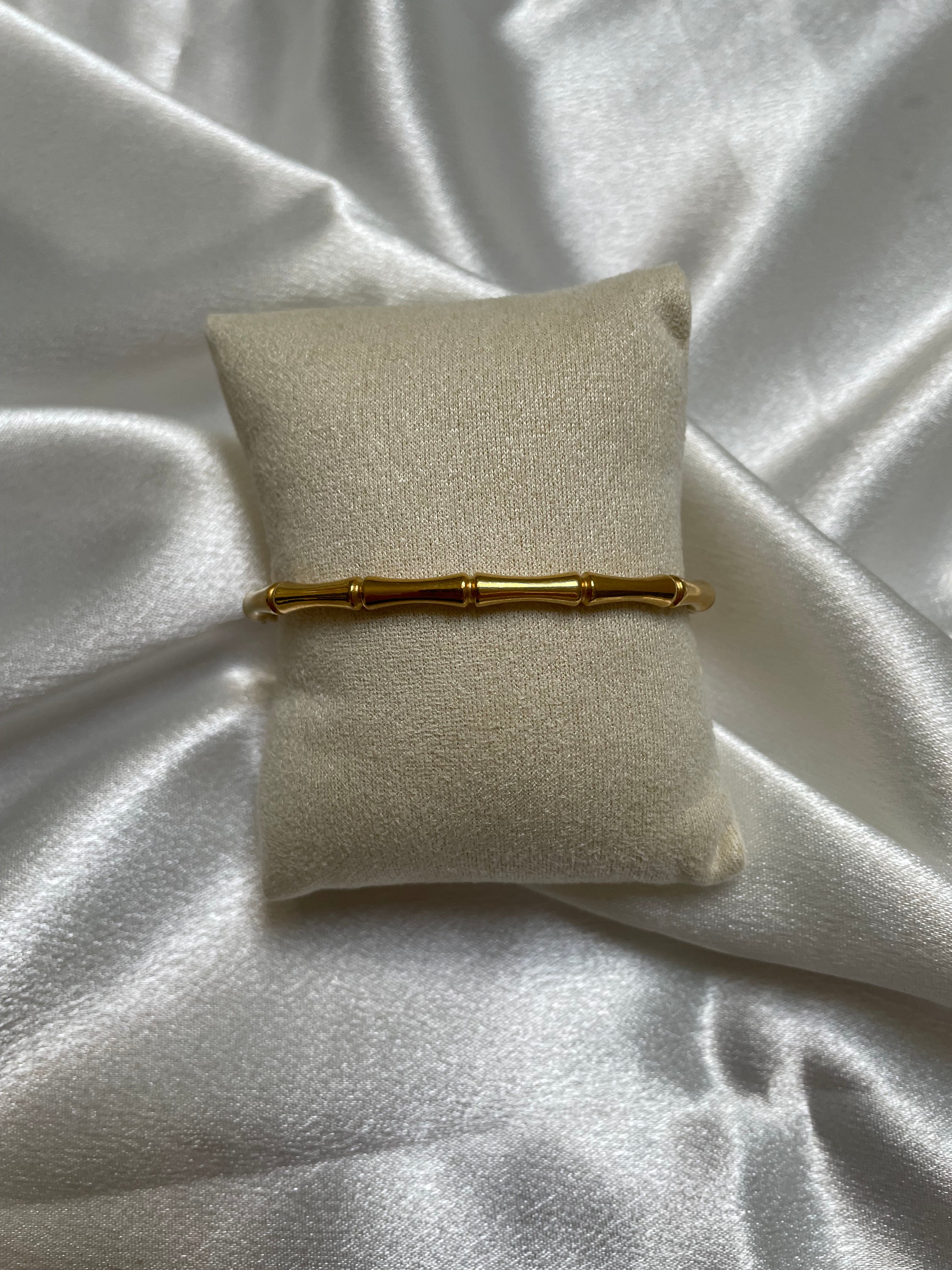 Bamboo Gold Bracelet